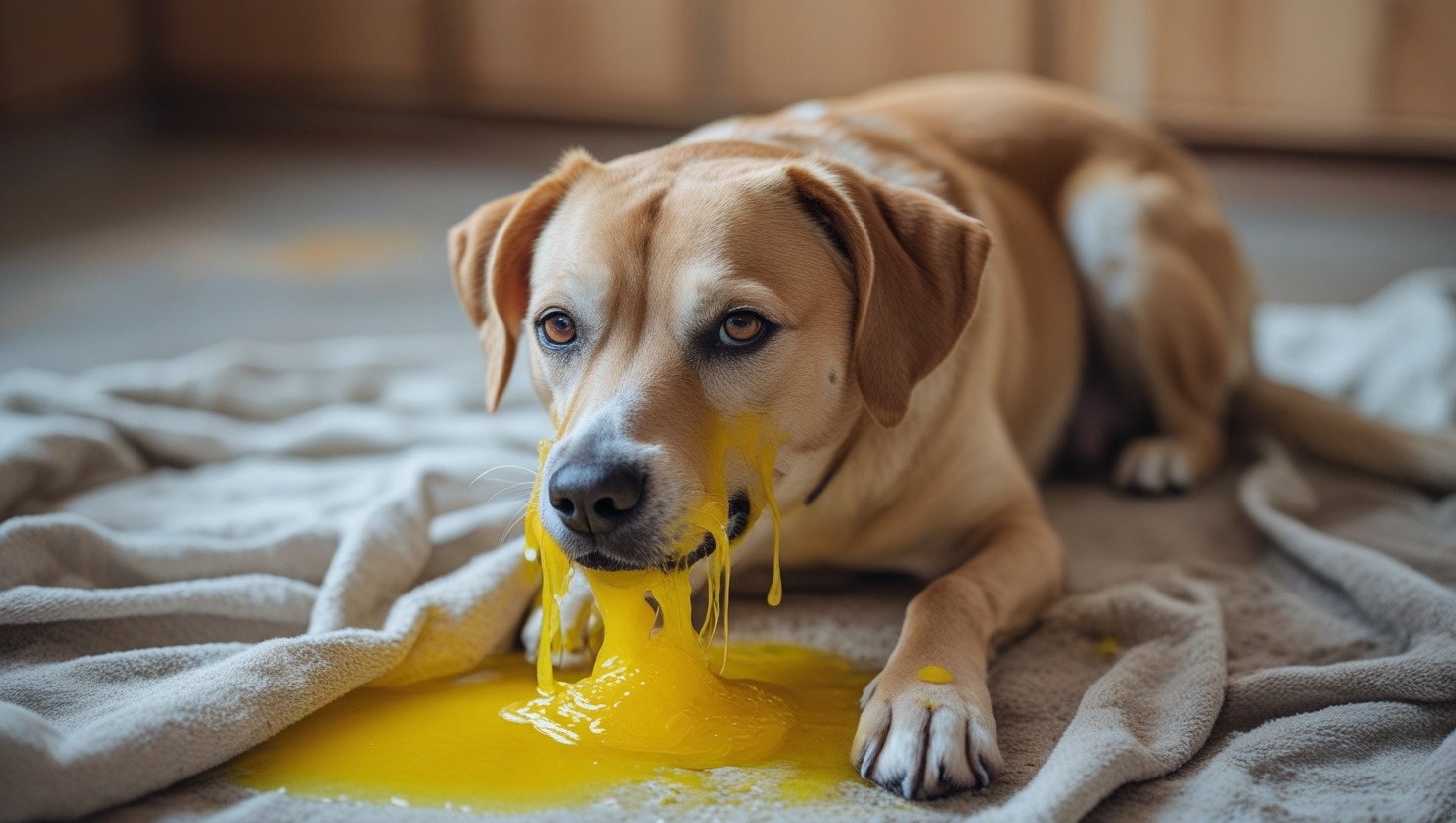 My Dog Is Vomiting Yellow: What Should I Know?