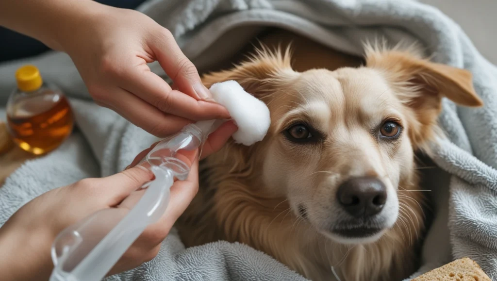 homemade dog ear cleaner